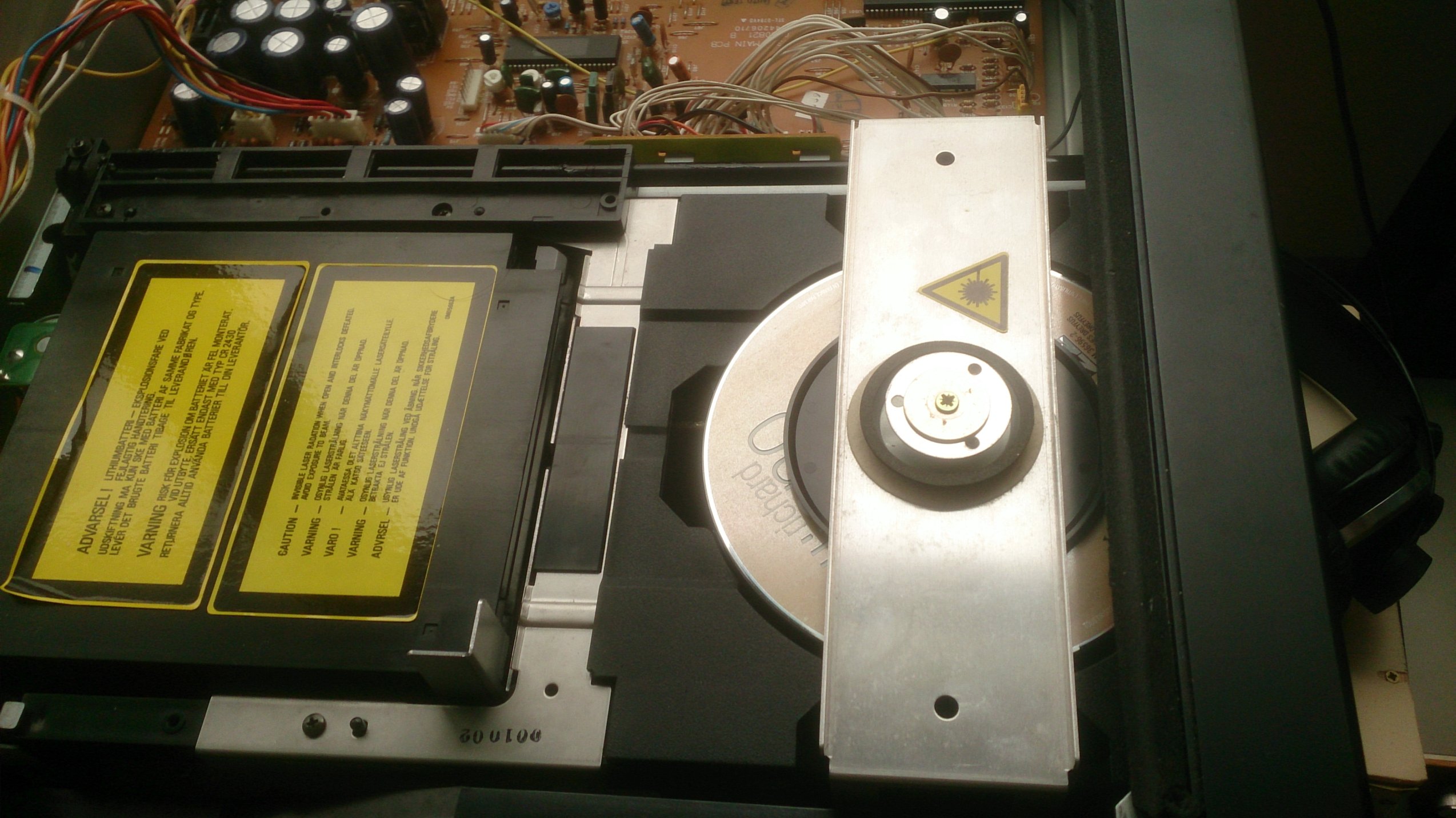 Nakamichi cd player 3 mechanism