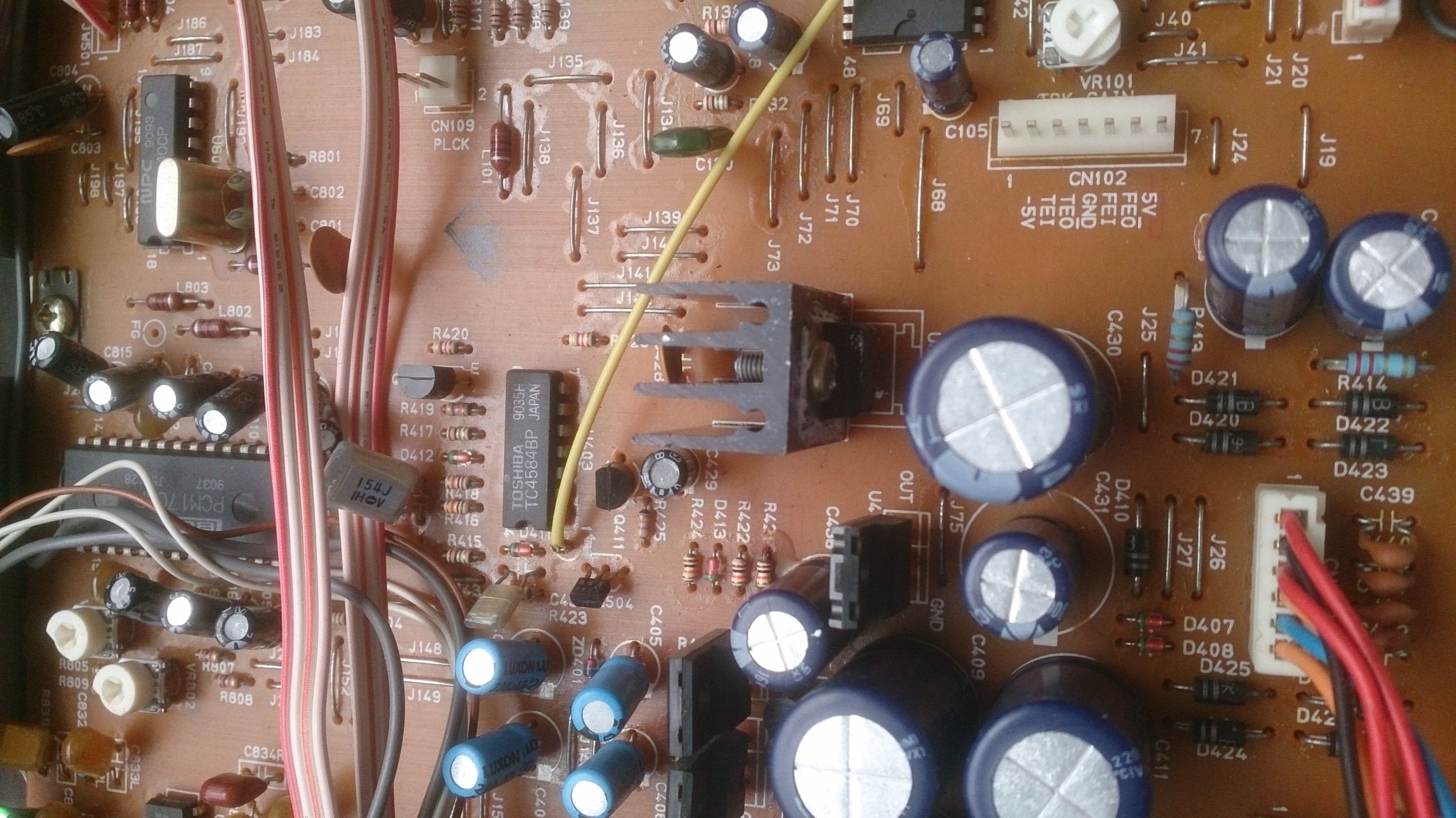 Nakamichi CD Player 3 PCB