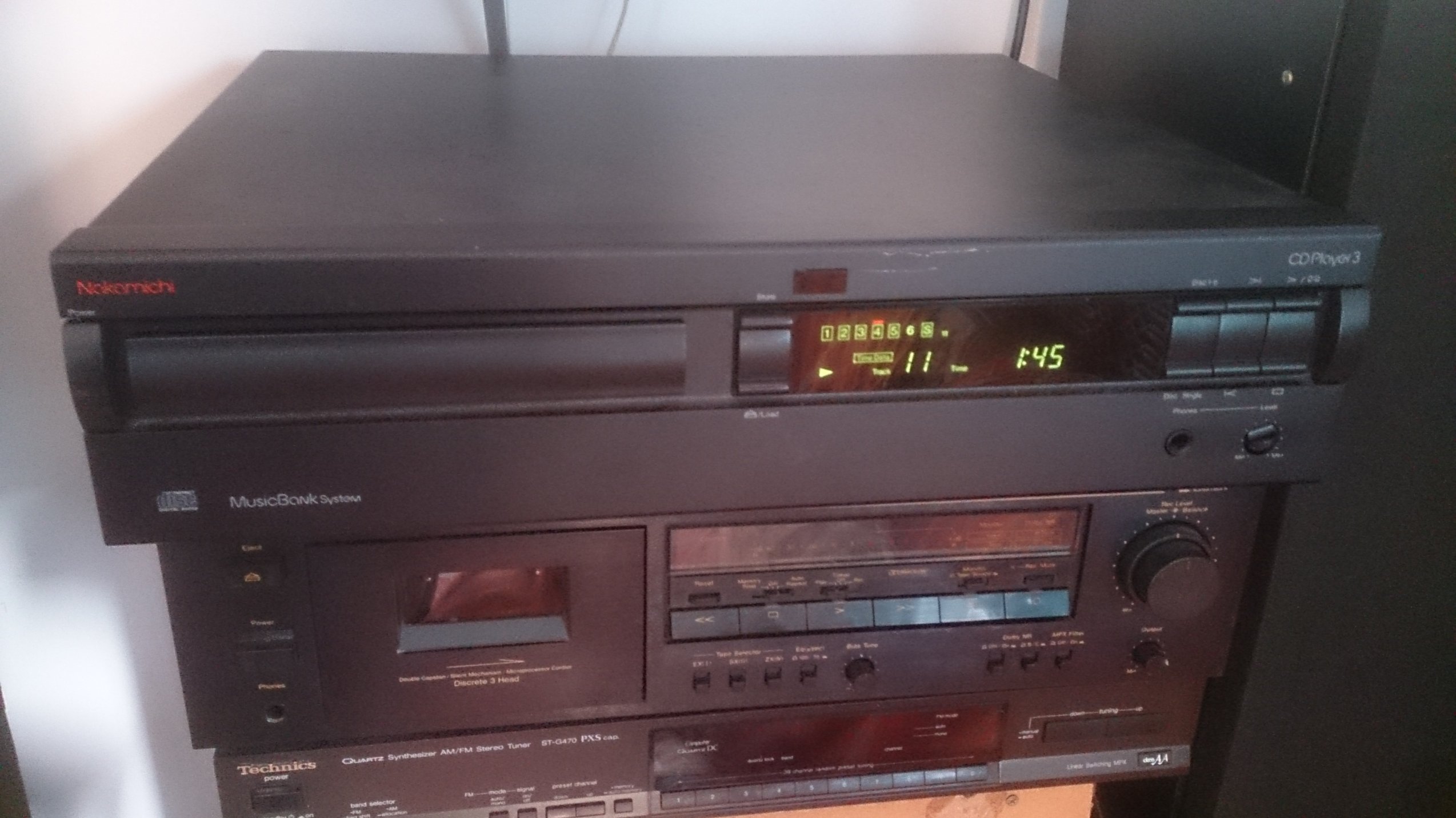 nakamichi cd player 3